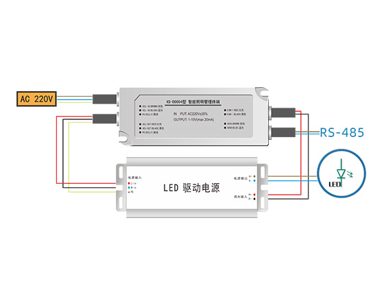 LED灯485单灯控制器